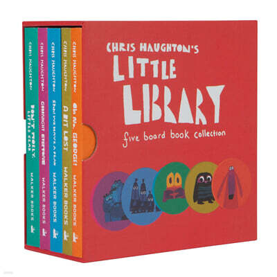 Chris Haughton's Little Library : 크리스 호튼 보드북 5종 세트