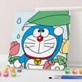 도라에몽 그림그리기 DIY 페인팅 비오는 날 25X25