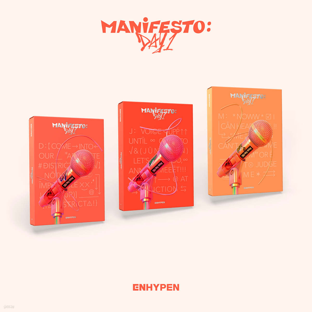 ENHYPEN - MANIFESTO : DAY 1 (Set)