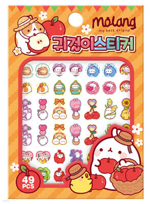 몰랑 귀걸이스티커