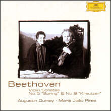 Augustin Dumay 베토벤: 바이올린 소나타 5번 `봄` 7번 `크로이쳐` (Beethoven: Violin Sonatas Op.24 `Spring`, Op.47 `Kreutzer')