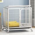 반려동물 철재 케이지(61cm)(화이트)