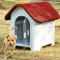 안전문 반려견 하우스(A)(레드)