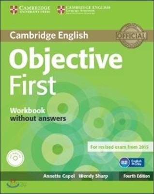 Objective First Workbook Without Answers with Audio CD [With CD (Audio)]