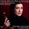 Zefira Valova 18세기 바이올린 협주곡 - 벤다 / 그라운 / 생-조르주 / 지르멘 (Benda / Graun / Saint-Georges / Sirmen: Violin Concertos)