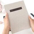 제이밀크 이니셜 성장일기X육아일기 A5 바인더- 오트밀