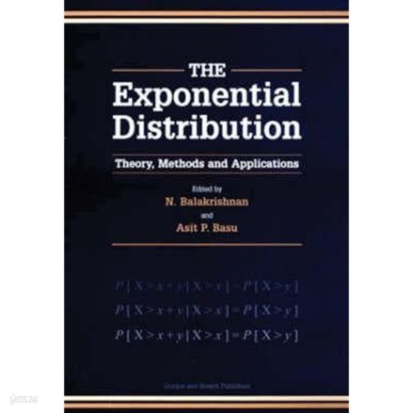 Exponential Distribution: Theory, Methods and Applications (Hardcover)