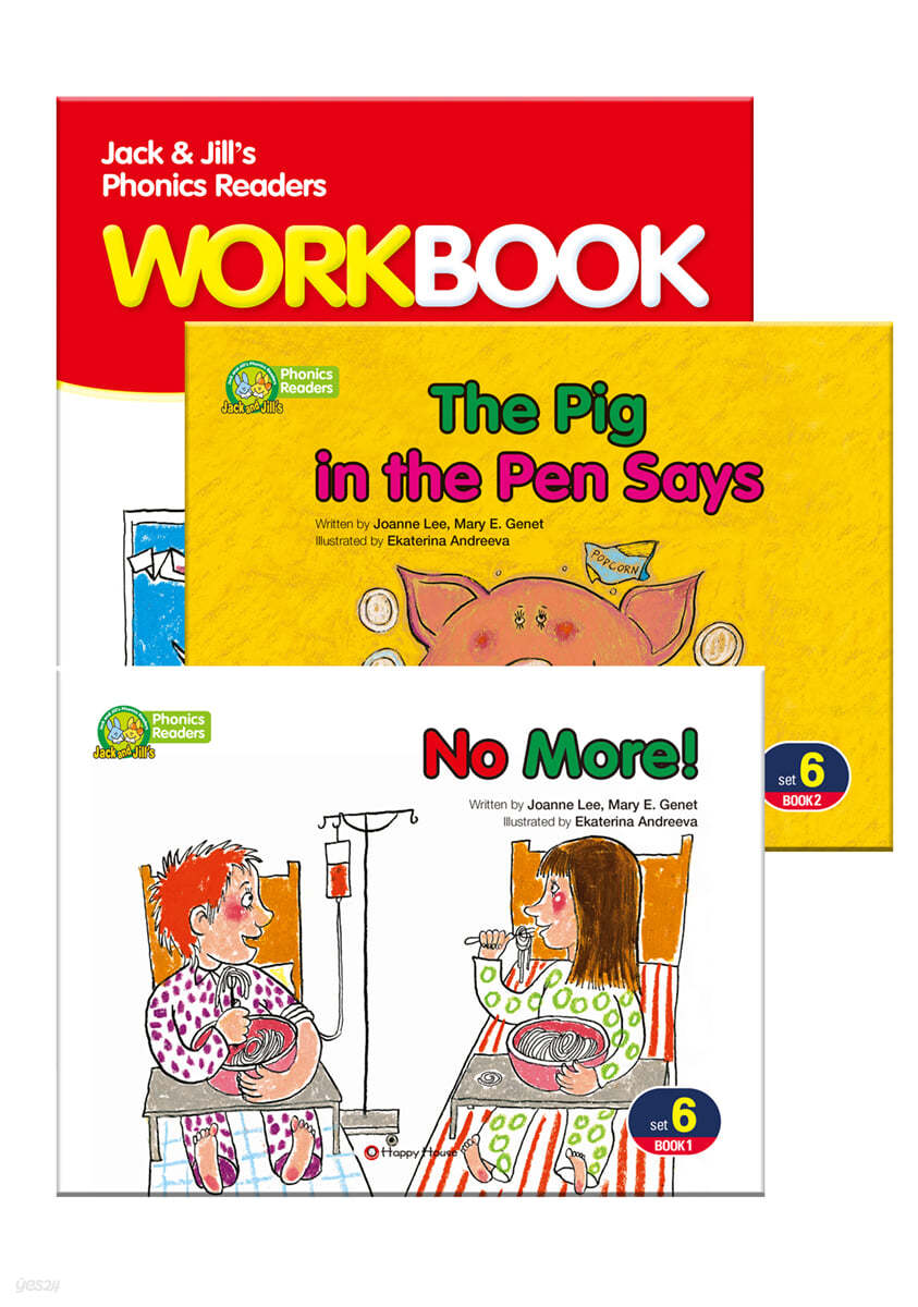 Jack and Jill&#39;s Phonics Readers Set 6