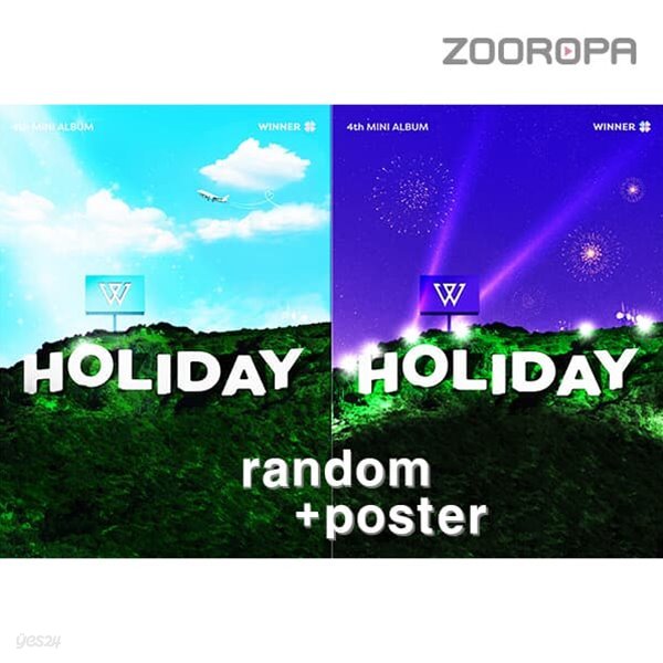 [미개봉/포스터증정] 위너 Winner HOLIDAY 미니앨범 4집 Photobook ver.