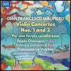 Paolo Chiavacci 말리피에로: 바이올린 협주곡, 어느 기사도 이야기를 위하여 (Malipiero: Violin Concertos, Per Una Favola Cavalleresca)