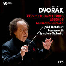 Jose Serebrier 드보르작: 교향곡 전곡 - 호세 세레브리에 (Dvorak: Complete Symphonies, Legends, Slavonic Dances)