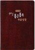 아가페 90일 통큰통독 쉬운성경(대,단본,무지퍼,색인,다크브라운)