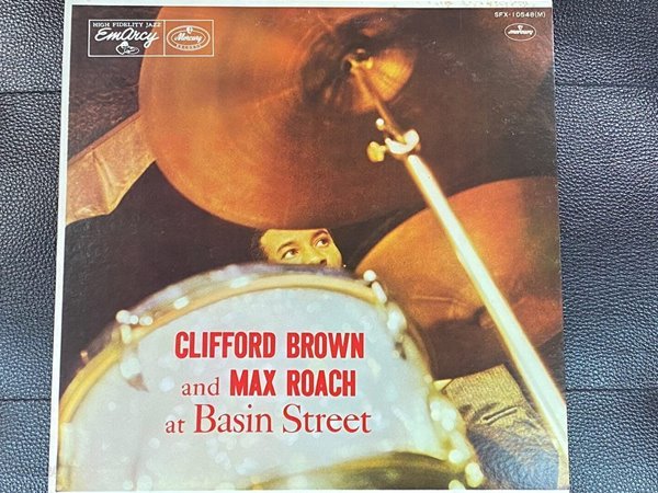 [LP] 클리포드 브라운,맥스 로치 - Clifford Brown,Max Roach - At Basin Street LP [일본반]