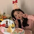 삼각이 생일축하해 HBD 생일파티 귀여운 고깔모자