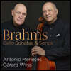 Antonio Meneses 브람스: 첼로 소나타, 7개의 가곡 [첼로 편곡 버전] - 안토니오 메네세스 (Brahms: Cello Sonatas, Seven Songs)