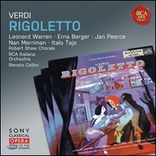 베르디 : 리골레토  - 레나토 첼리니, 레오나드 웨렌, 에르나 베르거