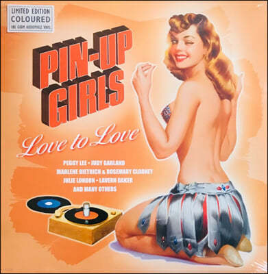 핀업 걸 음악 모음집 3 (Pin-Up Girls Vol. 3 - Love to Love) [블루 컬러 LP] 