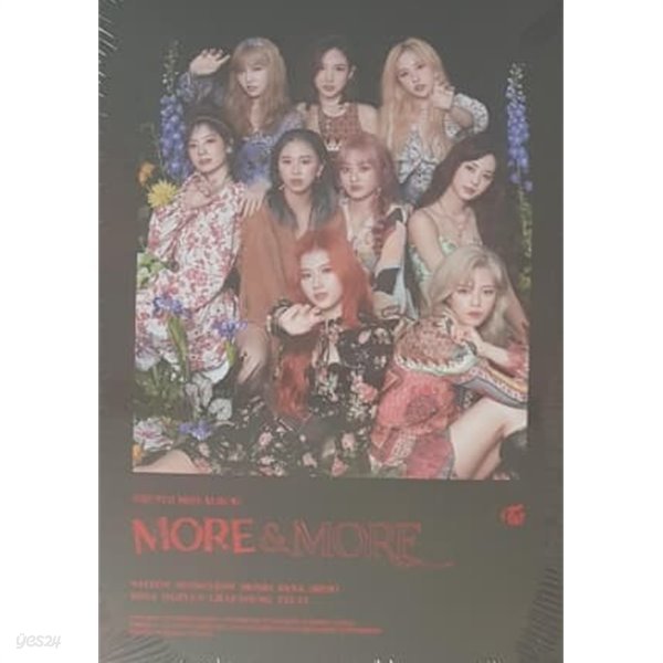 [미개봉][CD] 트와이스 (Twice) - More &amp; More (9th Mini Album)[PHOTOCARD SET(10장 1세트)][멤버사진 1종][초도한정반]