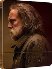 피그 (1Disc, 한정판 독점 쿼터슬립 스틸북) : 블루레이