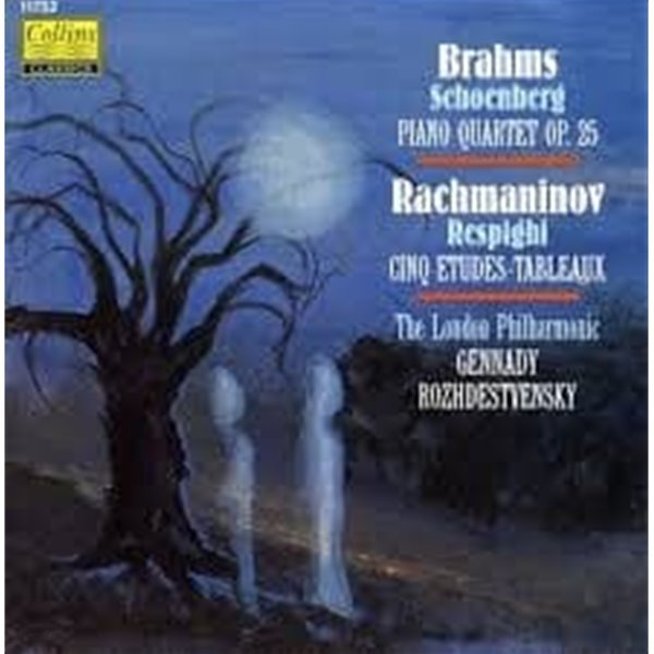 Gennady Rozhdestvensky / Brahms (Orch. Schoenberg) : Piano Quartet~ (수입/11752)