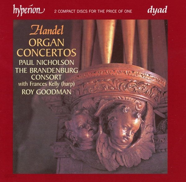 폴 니콜슨 - Paul Nicholson - Handel Organ Concertos 2Cds [독일발매]