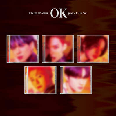 씨아이엑스 (CIX) - 미니앨범 5집 : ‘OK’ Episode 1 : OK Not [Jewel ver.] [5종 중 랜덤발송]