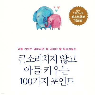 큰소리치지 않고 아들 키우는 100가지 포인트