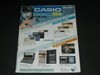 카시오 CASIO 전자계산기 일본어 추억의 카탈로그 팸플릿 리플릿