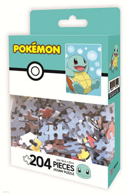 포켓몬스터 팬시 퍼즐 204PCS : 신나는 꼬부기