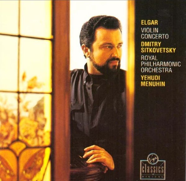Elgar : Violin Concerto - 시트코베스키 (Dmitri Sitkovetsky) ,메뉴인 (Yehudi Menuhin)(독일발매)(미개봉)