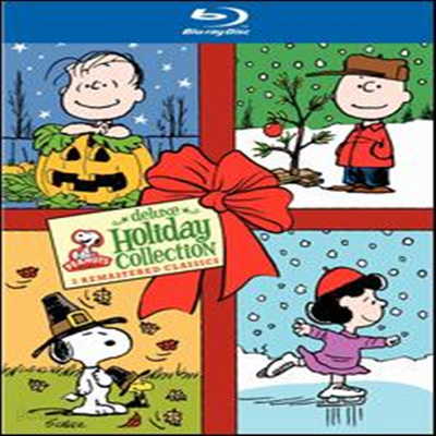 Peanuts Holiday Collection :A Charlie Brown Christmas / It&#39;s the Great Pumpkin, Charlie Brown / A Charlie Brown Thanksgiving (피너츠 홀리데이 콜렉션) (한글무자막)(Blu-ray)