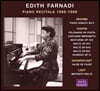 Edith Farnadi 피아노 리사이틀 실황 (Piano Recitals 1966-1968)