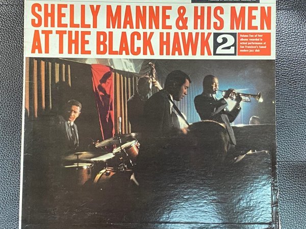 [LP] 셸리 맨 &amp; 히즈 멘 -  Shelly Manne &amp; His Men - At The Black Hawk, Vol.2 LP [U.S발매]