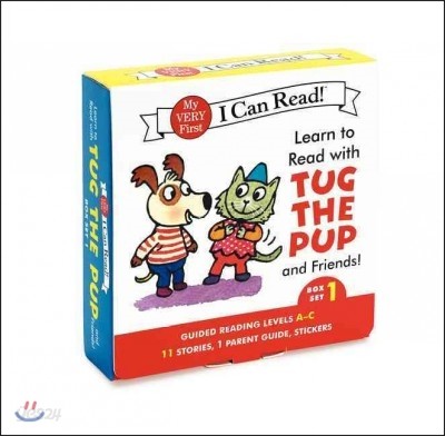 Learn to Read with Tug the Pup and Friends! Box Set 1: Guided Reading Levels A-C