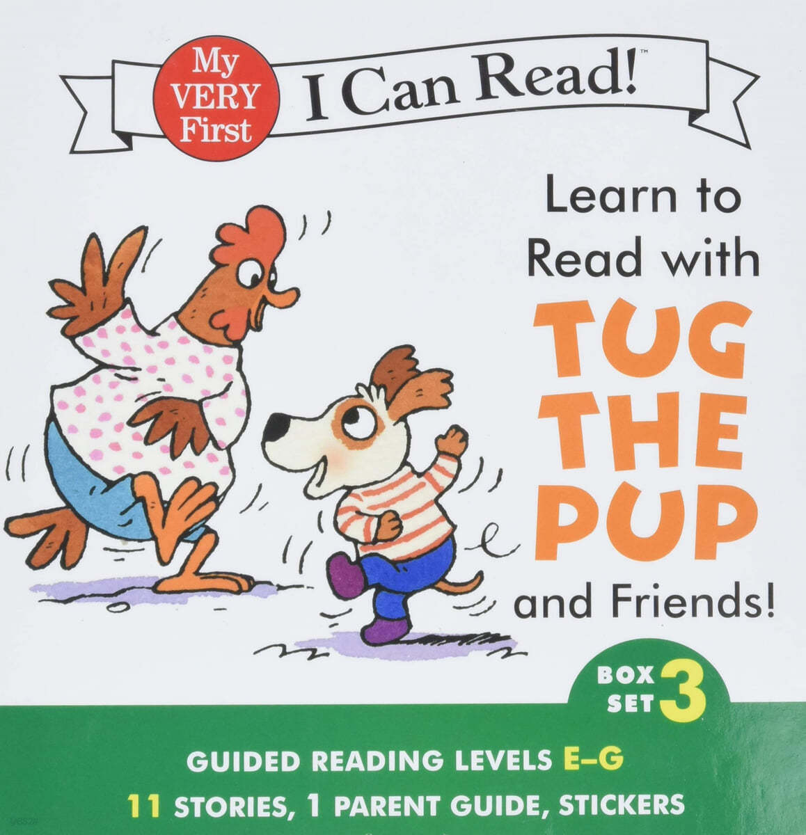 Learn to Read with Tug the Pup and Friends! Box Set 3: Guided Reading Levels E-G