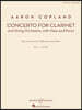 Concerto for Clarinet: Clarinet and String Orchestra, with Harp and Piano New Edition