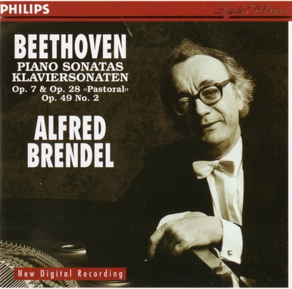 Beethoven :  Piano Sonatas e장조 작품7  , 작품 28(전원) 브렌델 (Alfred Brendel)