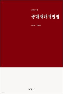 중대재해처벌법 (전면개정판)