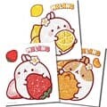 보석십자수 DIY 스티커 3종 프레쉬 몰랑이 10X11