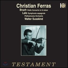 Christian Ferras 브루흐: 바이올린 협주곡 1번 / 랄로: 스페인 교향곡 - 크리스티앙 페라스 [LP]