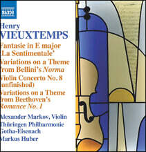 Alexander Markov 비외탕: 바이올린과 오케스트라를 위한 작품집 (Henry Vieuxtemps: Fantasie in E Major &#39;lL Sentimentale&#39;)