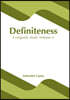 Definiteness: A Linguistic Study (Volume 1)