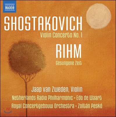 Jaap van Zweden 쇼스타코비치 : 바이올린 협주곡 1번 / 볼프강 림 (Shostakovich: Violin Concerto No. 1)