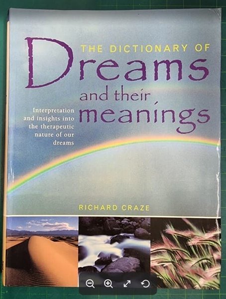 THE DICTIONARY OF DREAMA AND THEIR, MEANINGS / RICHARO CRAZE / HERMES HOUSE [영어원서 / 상급] - 실사진과 설명확인요망