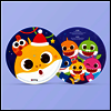 Pinkfong (핑크퐁) - Christmas Sharks (Xmas Album)(Ltd)(7 Inch Picture Single LP)