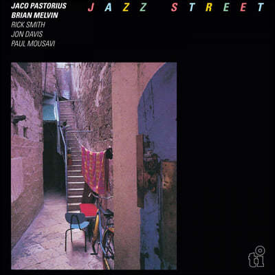 Jaco Pastorius / Brian Melvin (자코 패스토리우스 / 브라이언 멜빈) - Jazz Street [터키 컬러 LP]