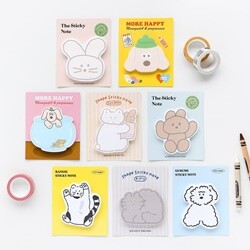 Romane 쉐입 점착 메모지