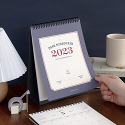 아이코닉 2023 데스크 스케줄러 (탁상 달력)