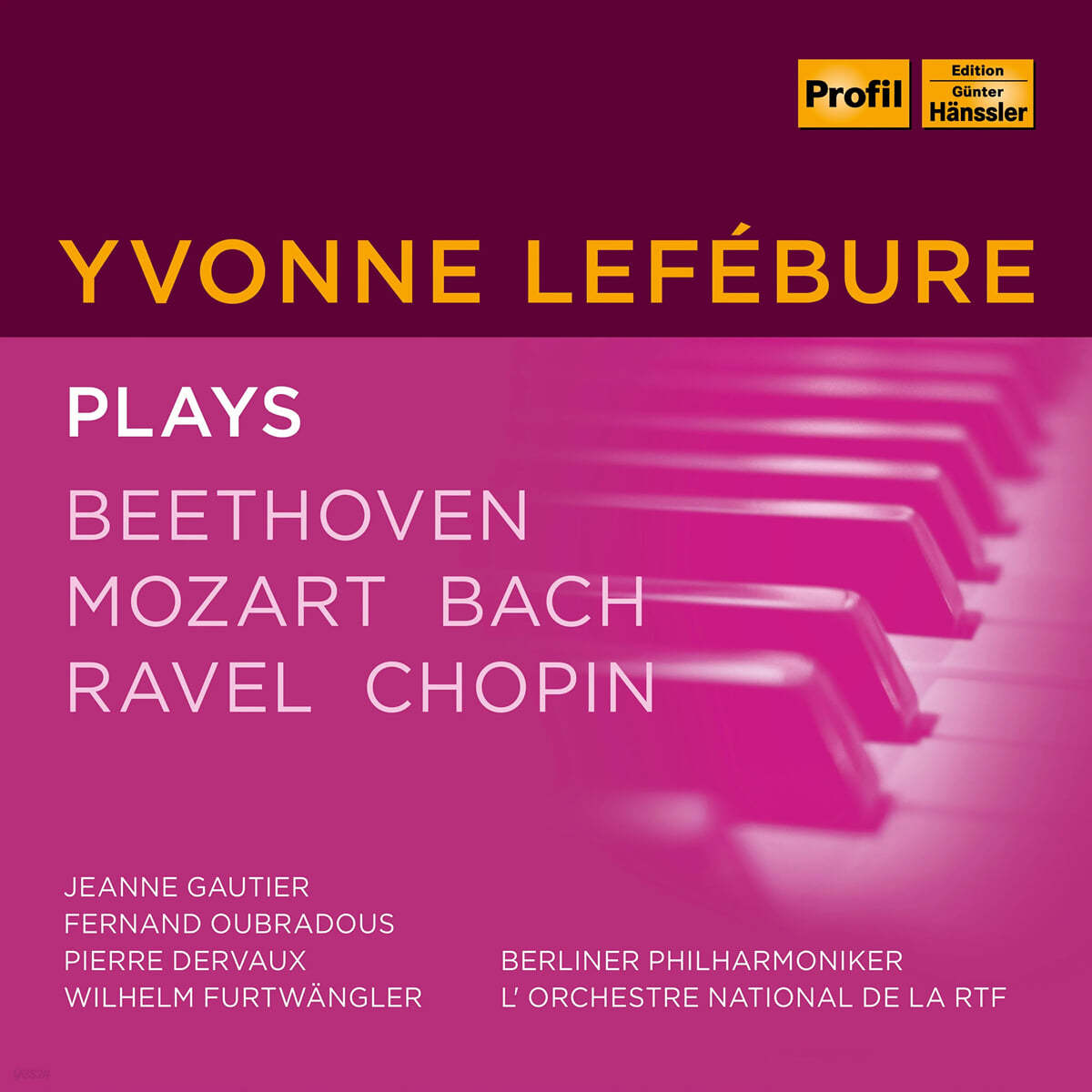 Yvonne Lefebure 이본 르페브르 피아노 연주집 (Beethoven / Mozart / Bach / Ravel / Chopin)