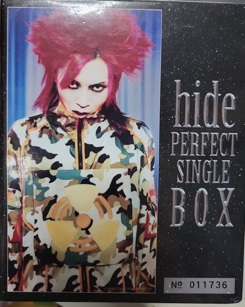 Hide 히데  (X Japan) - Perfect Single Box 